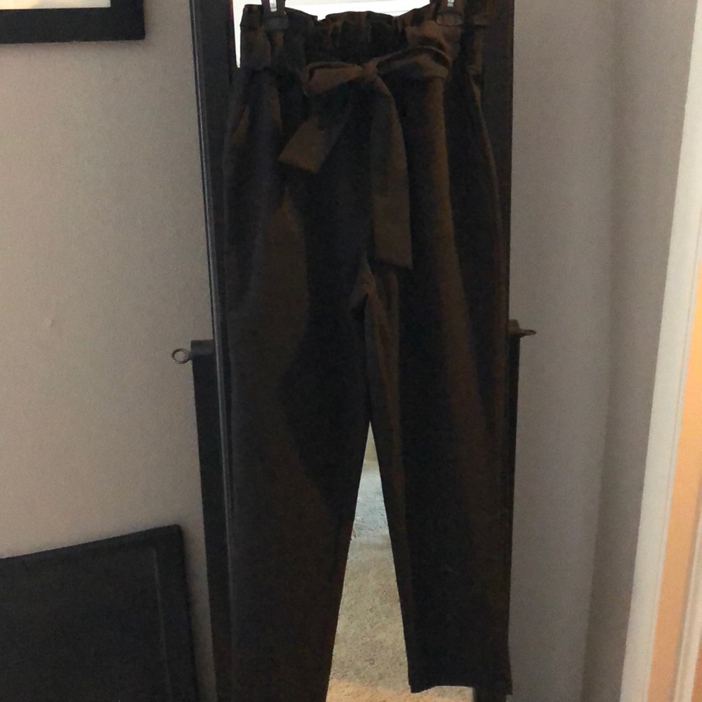 High waist stretchy pants
